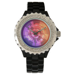Überwachung des Binärkodes Armbanduhr