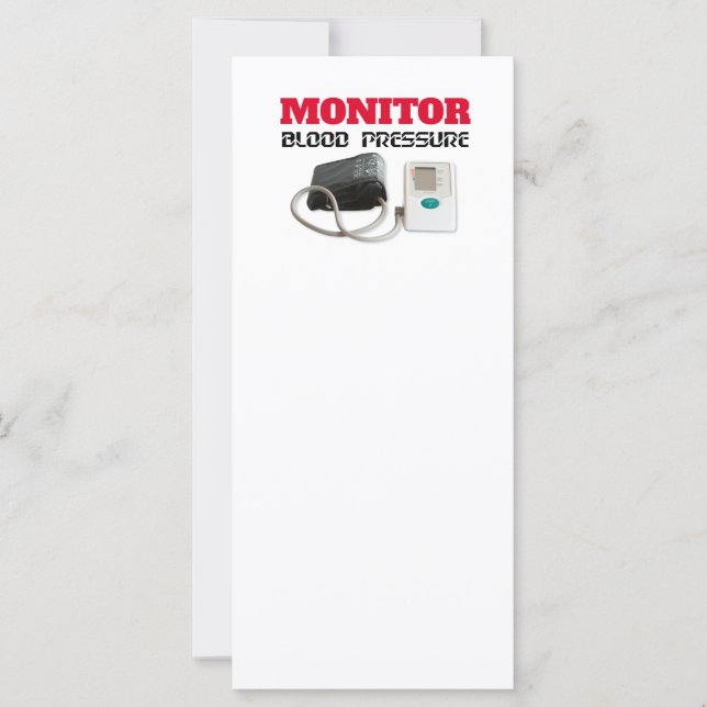 Überwachung des Blutdrucks (Vorderseite)