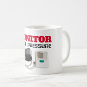 Überwachung des Blutdrucks Kaffeetasse (VorderseiteRechts)