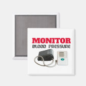 Überwachung des Blutdrucks Magnet (Vorderseite/Rückseite)