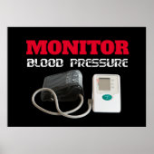 Überwachung des Blutdrucks Poster (Vorne)