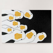 Überwachung durch Eerie: Geese-Überwachung aus dem Puzzle (Horizontal)