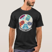 Überwachung künstlicher Intelligenz T-Shirt (Vorderseite)