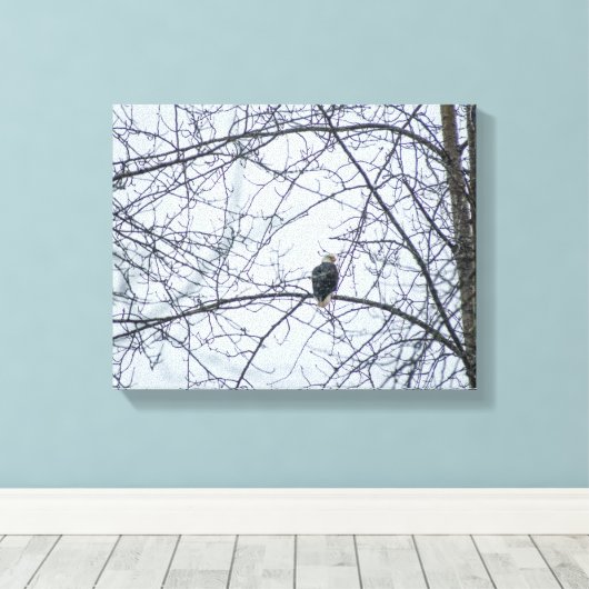 Überwachung Leinwanddruck (Insitu (Holzboden))