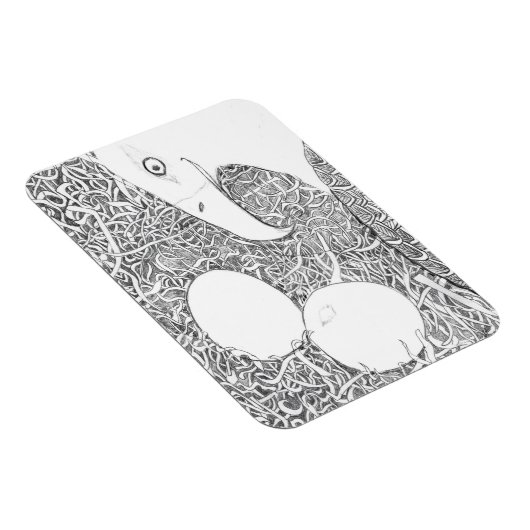 ÜBERWACHUNG UND WART DER EIER MAGNET (Rechte Seite)