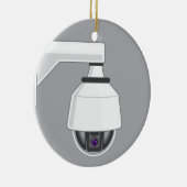 Überwachungskamera Keramik Ornament (Rechts)