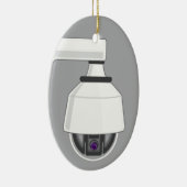 Überwachungskamera Keramikornament (Rechts)