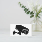 Überwachungskamera Visitenkarte (Stehend Vorderseite)