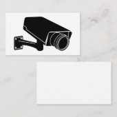 Überwachungskamera Visitenkarte (Vorne/Hinten)