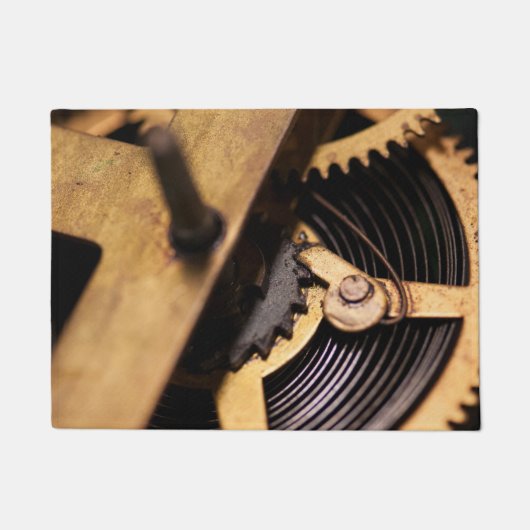 Überwachungsmechanismus Abstrakt Fußmatte (Vorderseite)