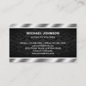 Überwachungssystem CCTV-Kamera für Sicherheitslösu Visitenkarte (Rückseite)