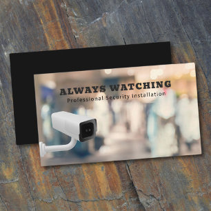 Überwachungssystem CCTV-Kamera für Sicherheitslösu Visitenkarte