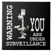 Überwachungsvideokameras Fliese (Vorderseite)