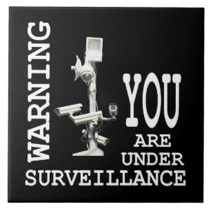 Überwachungsvideokameras Fliese