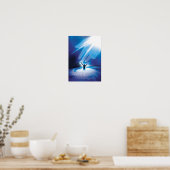 ÜBERWÄLTIGE LIEBE - Christliche religiöse Plakate (Küche)