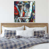 Überwältigend ( PRIMO ) Maßgeschneidert Leinwanddruck (Insitu (Schlafzimmer))