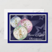 Überwältigende Bauern! Feiertagspostkarte (Vorne/Hinten)