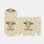 Überwältigende Kuh-Gefälligkeitsbox Geschenkschachtel (Ungefaltet)