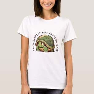 Überwältigende Schildkröte T-Shirt
