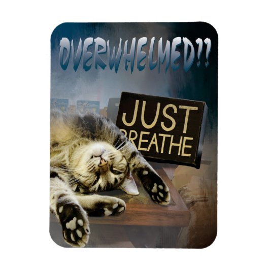 überwältigt ...einfach Atemmagnet 23 Magnet (Vertikal)