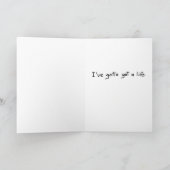 Überwältigt Karte (Innenseite)