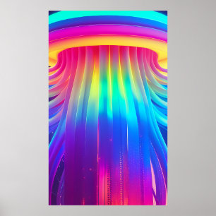 Überwältigt von einer Kraft der technologischen Vi Poster