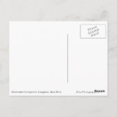 Überwasserbungalows Postkarte (Rückseite)