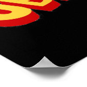 Uberweiss Waschmittel TV Show lustig extra Poster (Ecke)