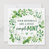 Überweisung Comple MINT Pop By Mitteilungskarte (Vorderseite)