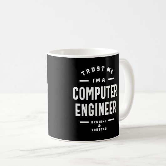 Überweisung für den Arbeitsplatz eines Computering Kaffeetasse (VorderseiteRechts)
