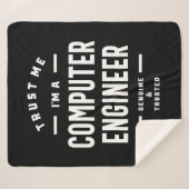 Überweisung für den Arbeitsplatz eines Computering Sherpadecke (Vorderseite (Horizontal))