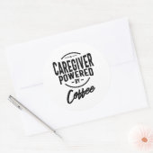 Überweisung zum Beruf des Betreuers Runder Aufkleber (Umschlag)