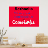 überwinden poster (Küche)