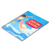 Überwinden Sie das Unmögliche - SurfNotebook Notizblock (Linke Seite)