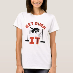 Überwinden Sie die Spur und den Feldsprung T-Shirt