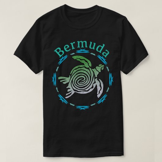 Überwinden Sie mutiges Bermuda-Geschenk für den Fa T-Shirt (Design vorne)