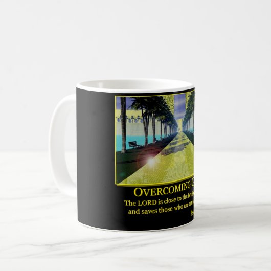 Überwindung der grausamen Tasse (Vorderseite Links)