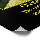 Überwindung der Trauer Poster (Ecke)