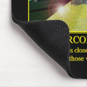 Überwindung der Trauerampe Mousepad (Ecke)