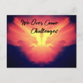 Überwindung eines Verlustes eines Begleiters oder Postkarte (Vorderseite)