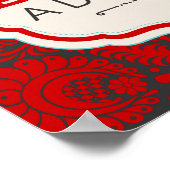 Überwindung von Hindernissen für motivierende Zita Poster (Ecke)