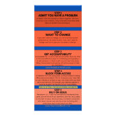 Überwindung Werbekarte (Hinten)