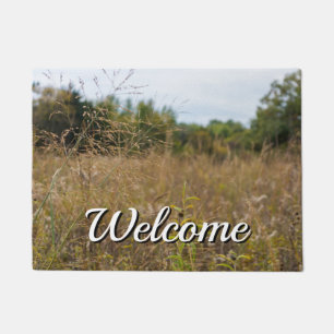 Überwucherte Prärie Willkommen Doormat Fußmatte