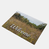 Überwucherte Prärie Willkommen Doormat Fußmatte (Schrägansicht)