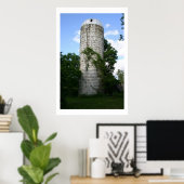 Überwuchertes Silo Poster (Heimbüro)