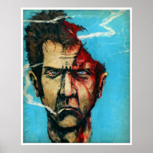 "ÜBERWUNDEN MIT EINSAMEM " POSTER