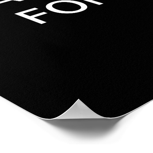 ÜBERZEUGEN SIE IHRE GEDANKEN POSTER (Ecke)