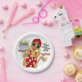 Überzeugen Sie Ihre Kerzen Cartoon Papierplatte Pappteller (Party)