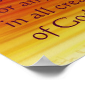 überzeugt poster (Ecke)