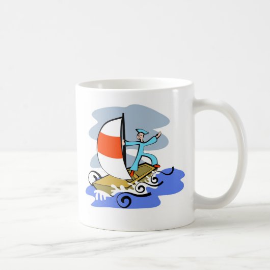 Überzeugter Seemann Kaffeetasse (Rechts)
